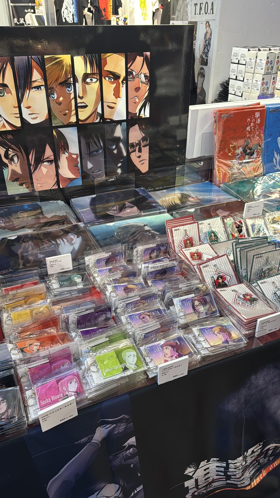 ✨連線商品需補運費✨進擊的巨人 POP UP SHOP 激動 限定周邊