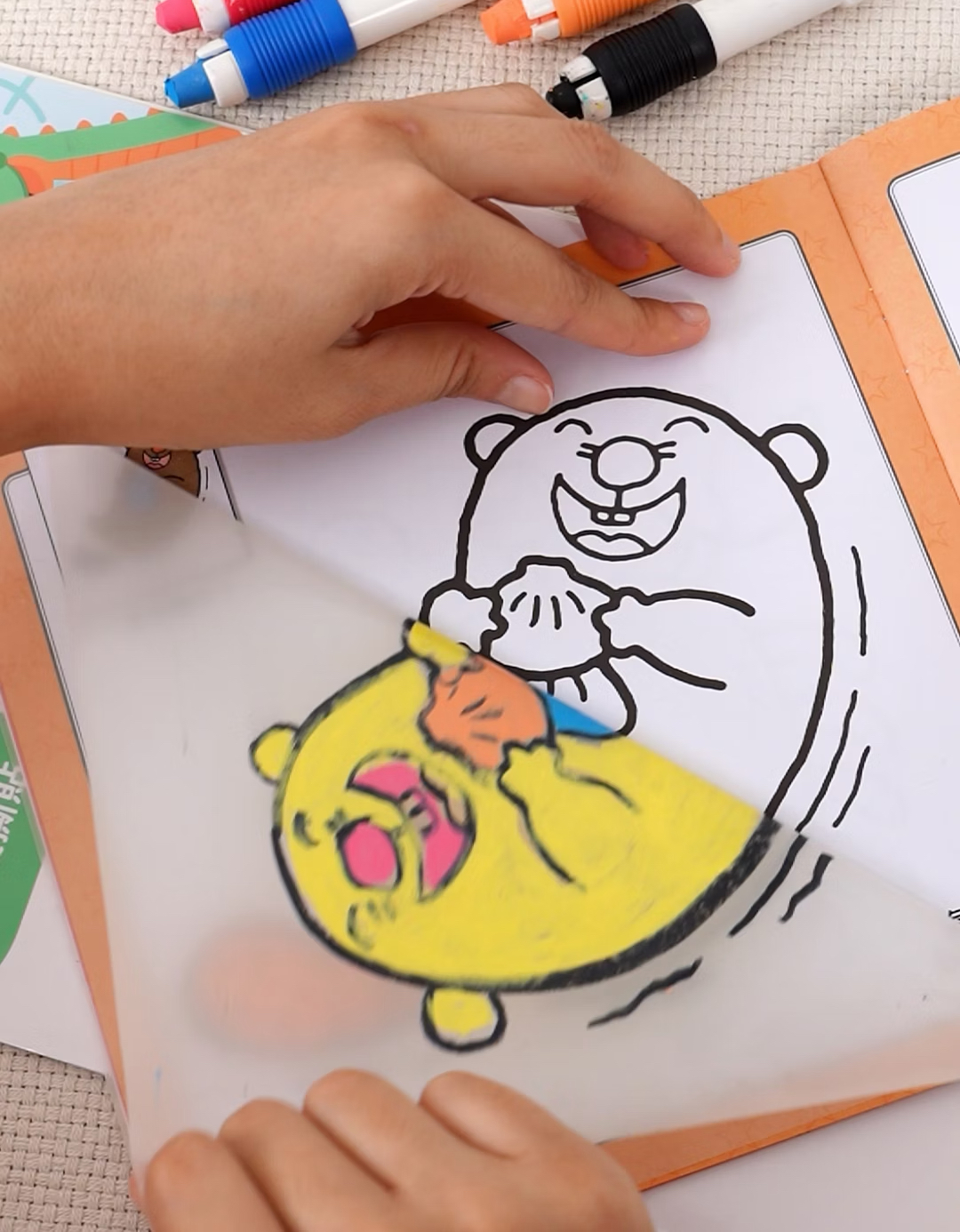 Mamayo無痕塗鴉靜電貼A6(50張/本)