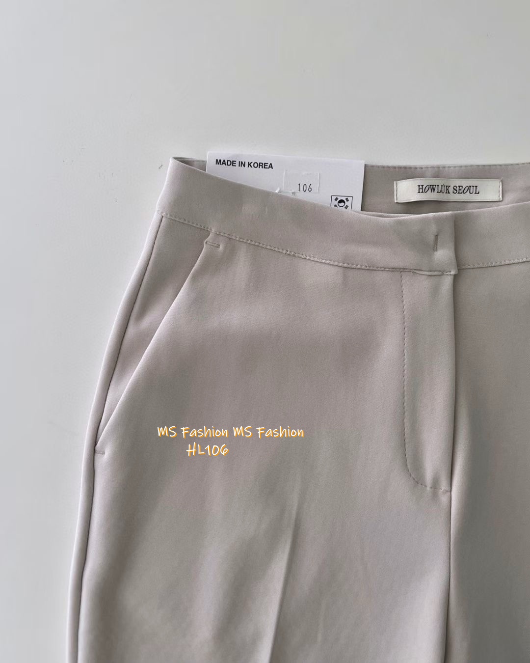 HL106 韓國🌼Howluk九分西褲
