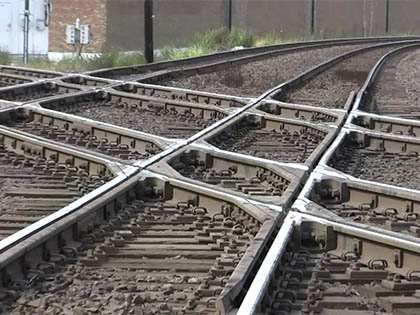 Tillig LUNA HO 十字路口鋪路石1:87 Crossing paving-stones 馬路路軌•城市輕軌•電車路軌