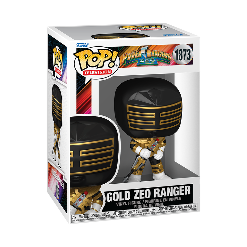 📦訂購 美國代購 Funko POP! POWER RANGERS Gold Zeo Ranger Figure 恐龍戰隊 模型