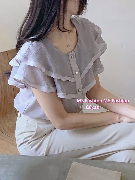G6320 高質靚料ruffle top