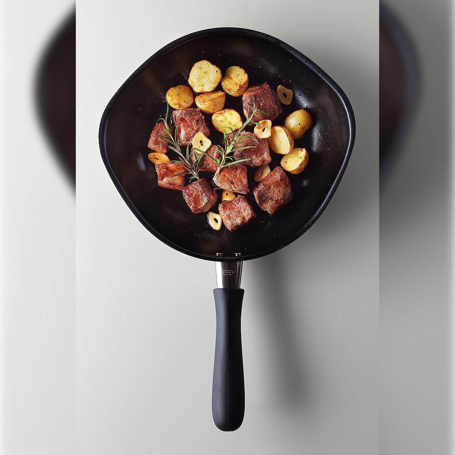 柳宗理高碳鋼窒化加工單手網紋煎鍋連不鏽鋼蓋 (適用於電磁爐)