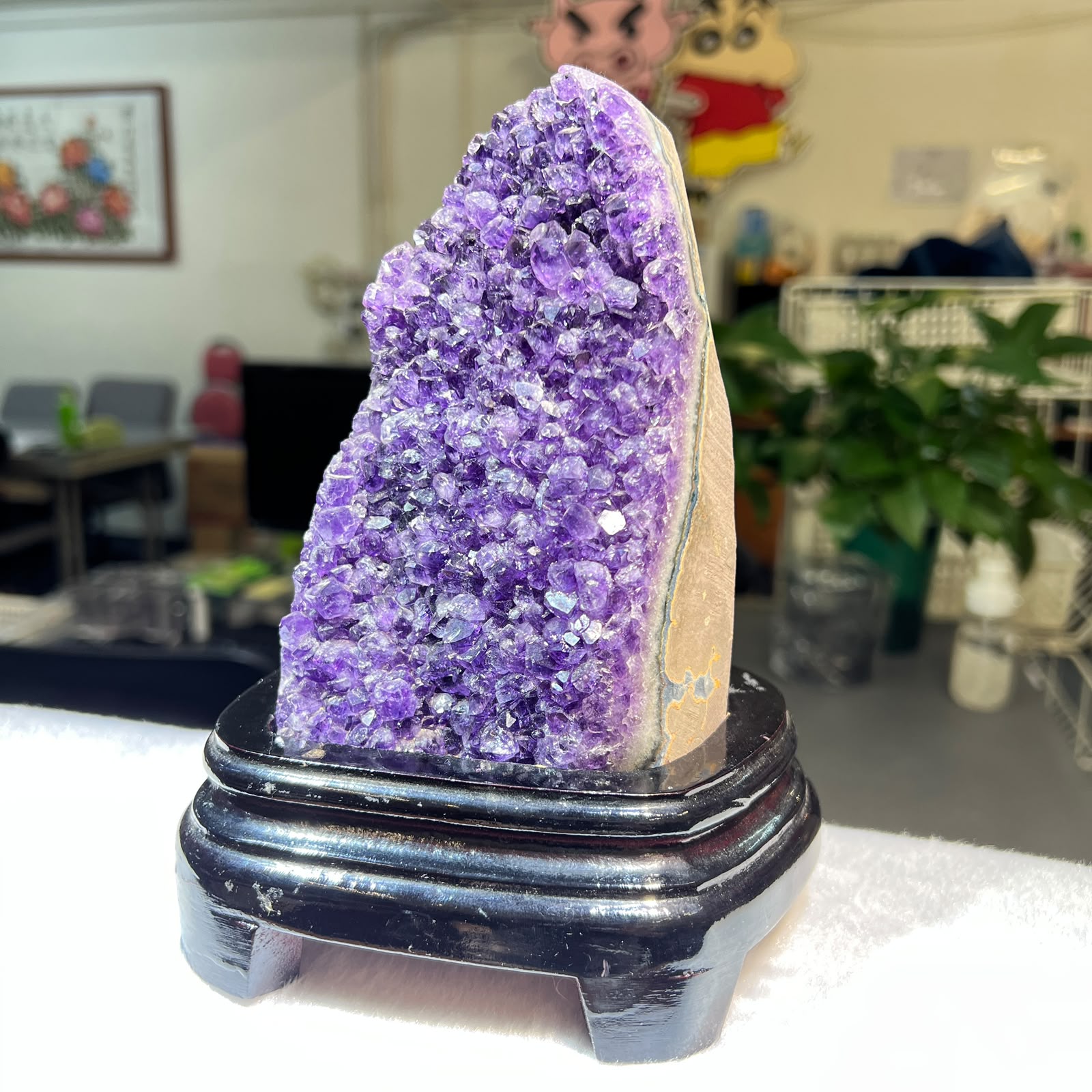 紫晶簇 (連座)