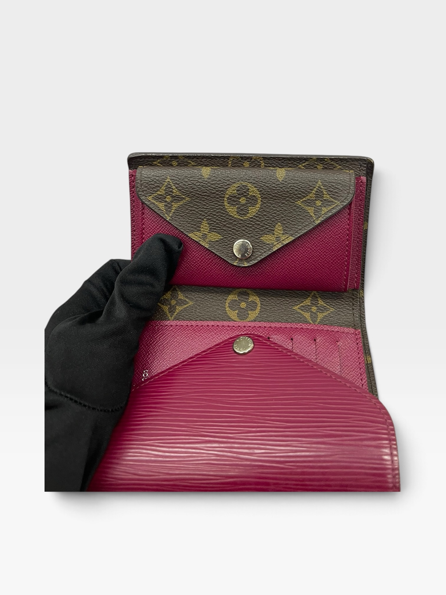 Pre-Owned Louis Vuitton Porte-Monnaie Marie-Lou Compact /Product Code: 102901