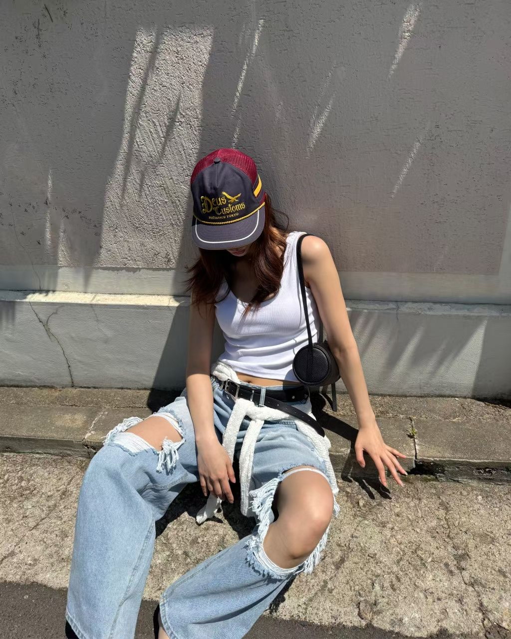 東大門女裝 | Torn jeans
