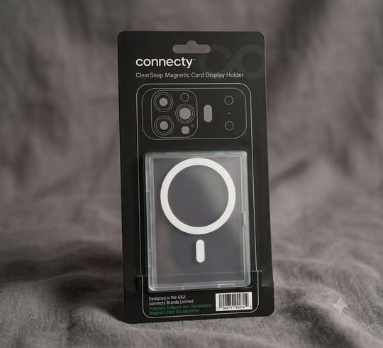 Connecty ClearSnap 晶透磁吸收藏卡展示殼 CH110W [預計8月中出貨]