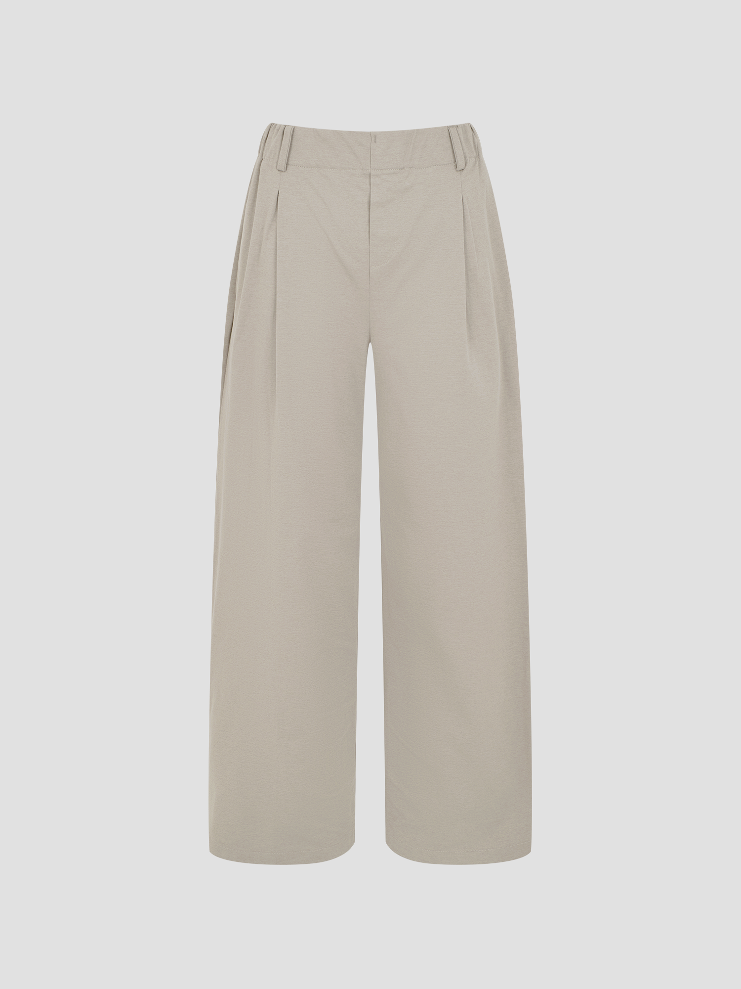 預購_Side Shirring Banding Wide Pantsby Conch