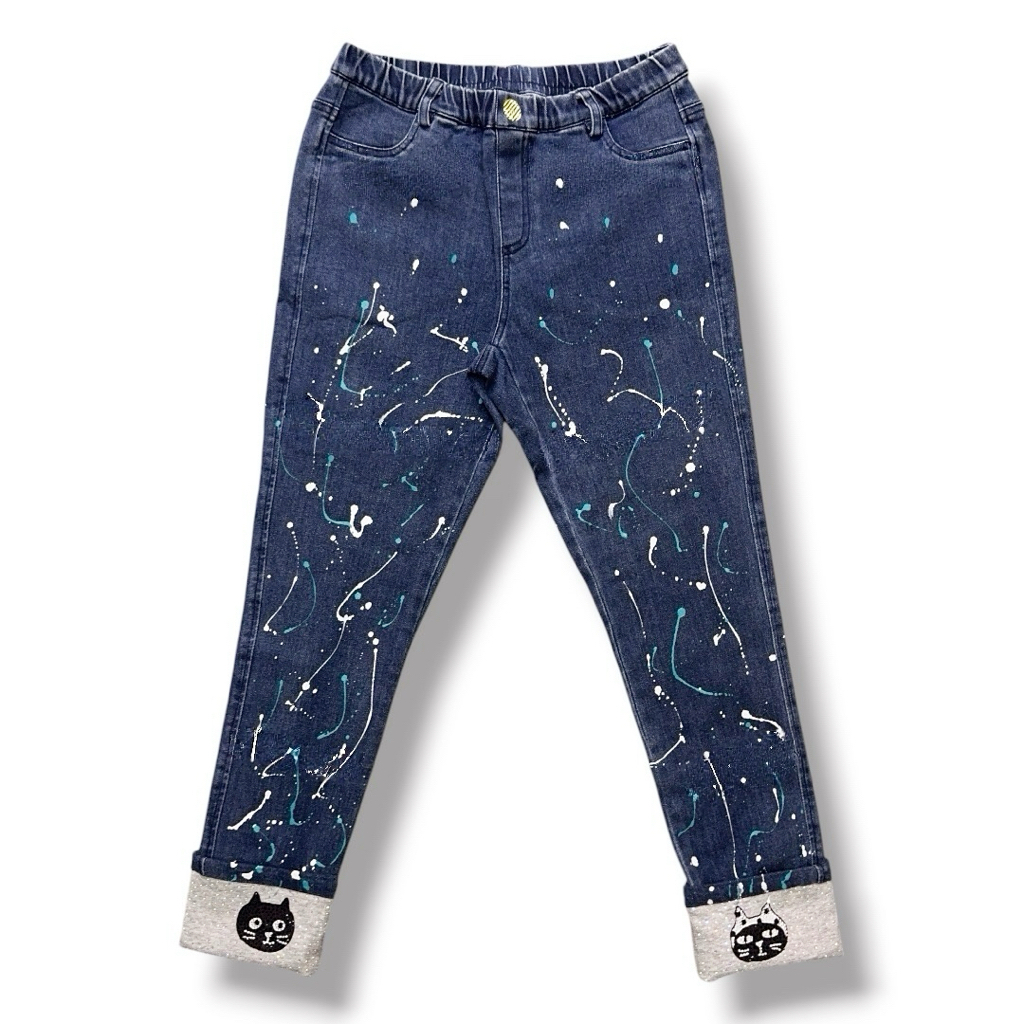 Me&Yo Paint Denim Paggings