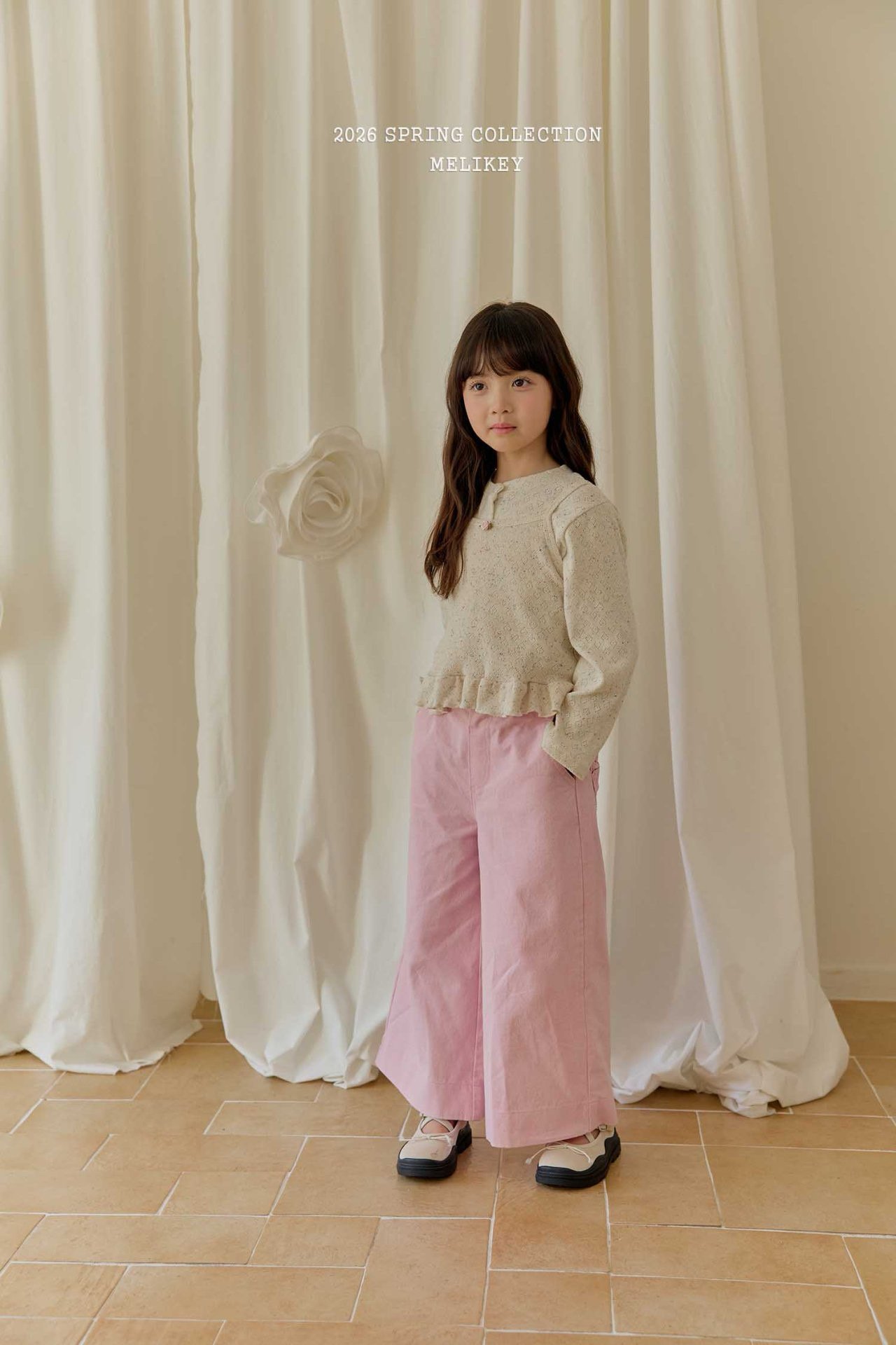 後面蝴蝶結🎀 闊身褲