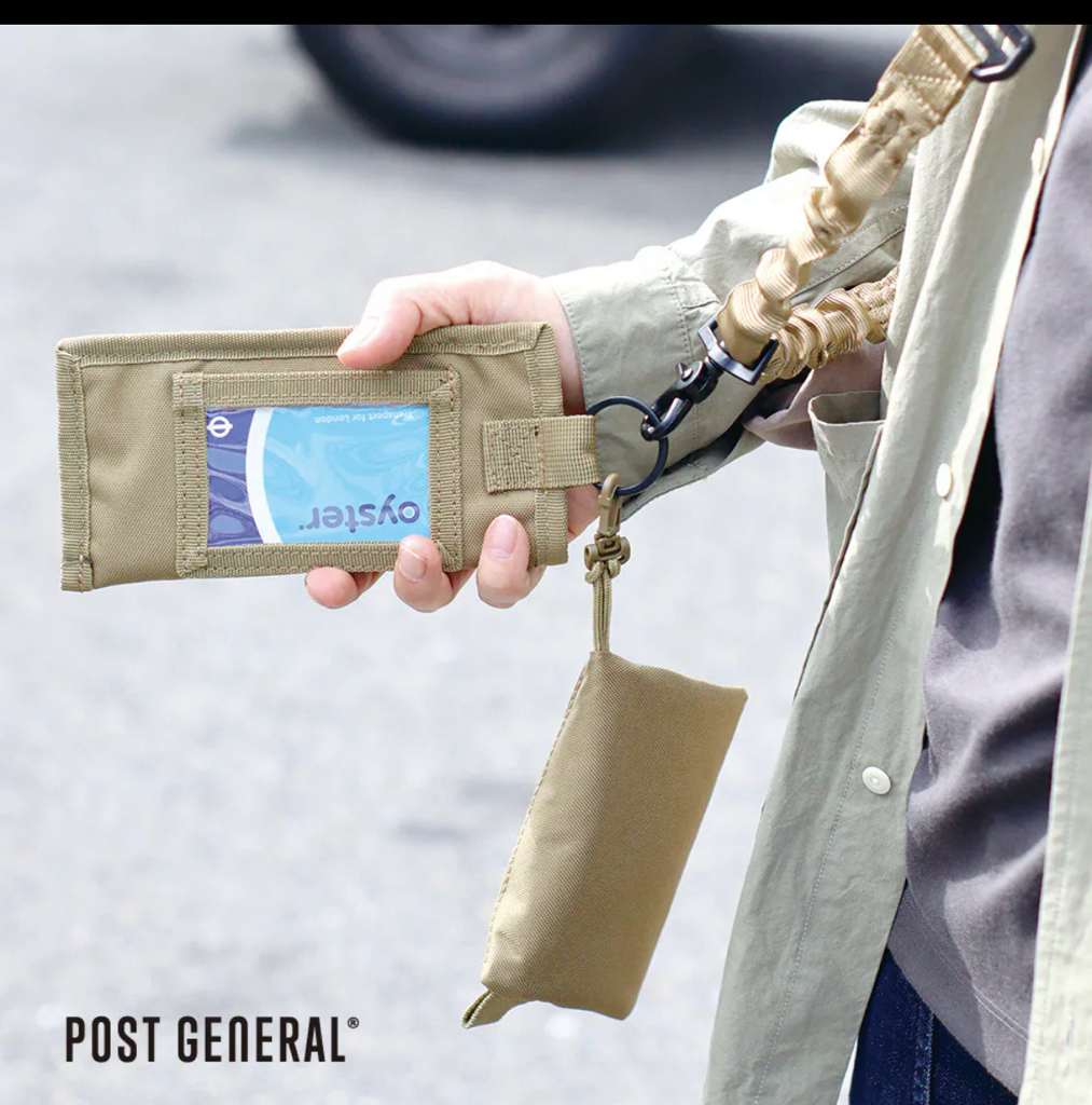 預訂日本直送 《Creer》POST GENERAL吊帶側背手機零錢包(2色) 