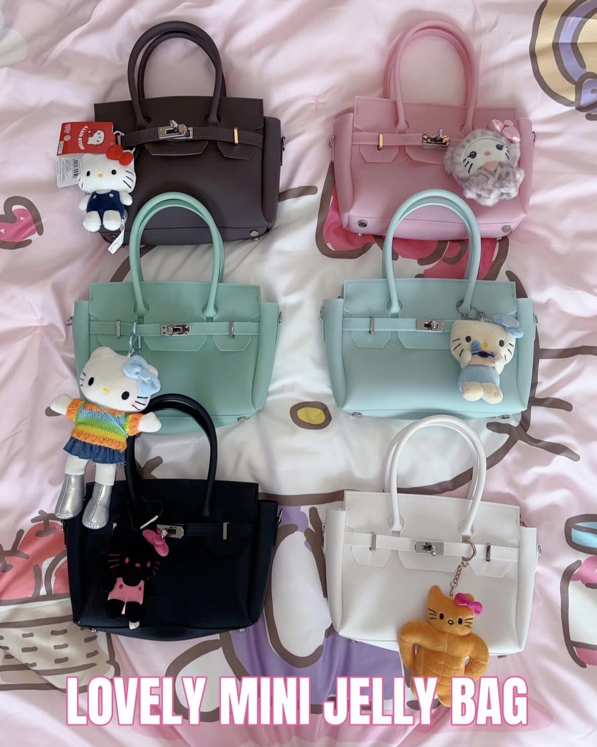 [Mira x DEINET] JELLY TWO-WAY MINI BAG <需等約3星期到貨>