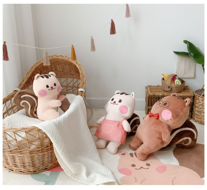 Dottodot 松鼠公仔