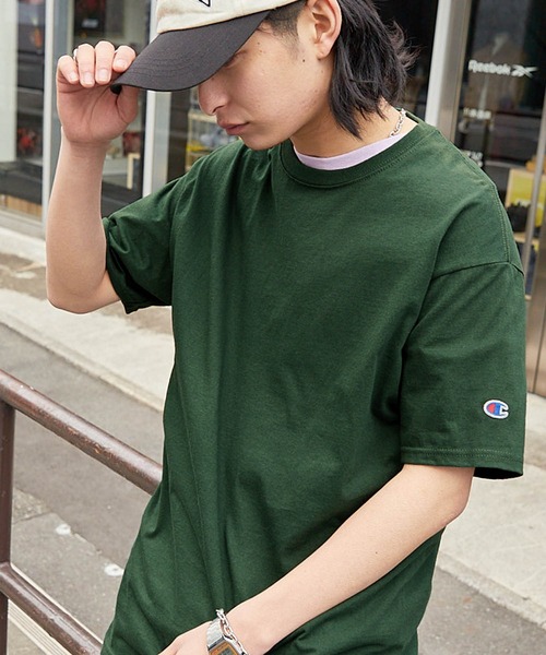 日本直送 Champion Authentic T-SHIRTS/冠軍 棉質 T恤純色T 上衣 限時特價中
