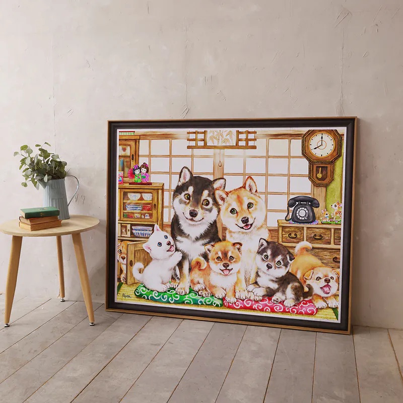 📦訂購 台灣代購 特裝限定 Kayomi 柴柴一家 8000片 拼圖