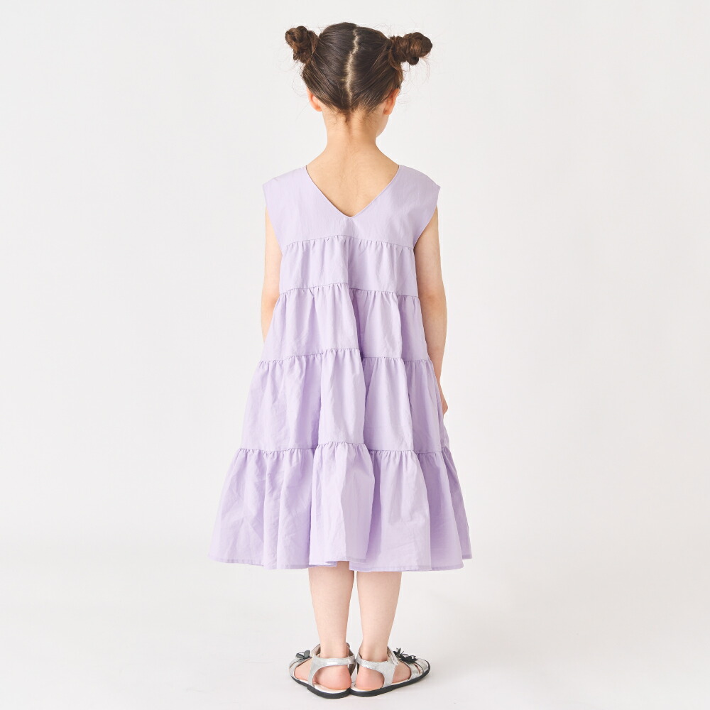 🆕【⭐訂購⭐】 🇯🇵日本直送🌀喇叭A-line 優雅 休閒 層疊 連身長裙［4款選］🌀[ELDA-0124][260513]