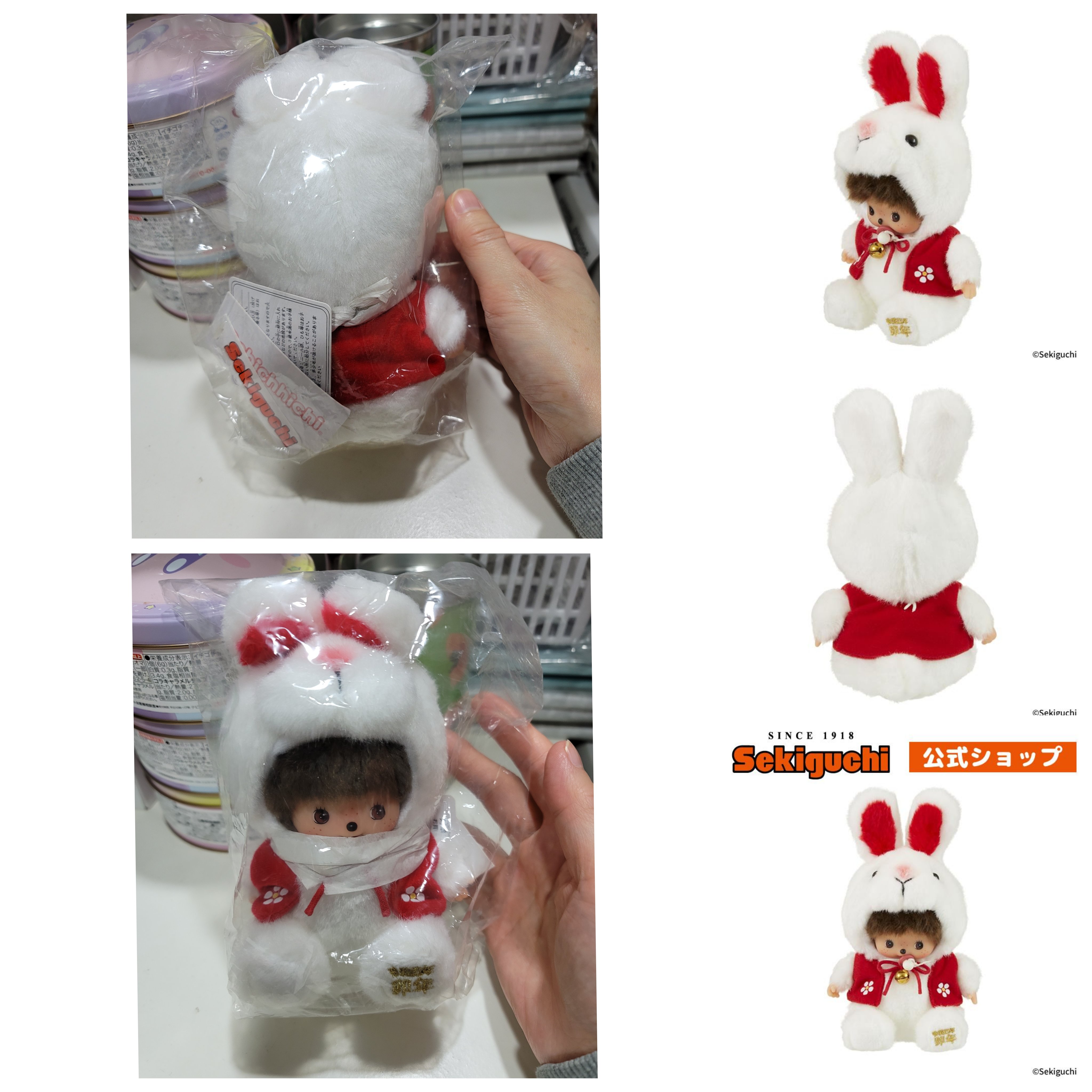日本直送~📢現貨 蒙奇奇兔年公仔