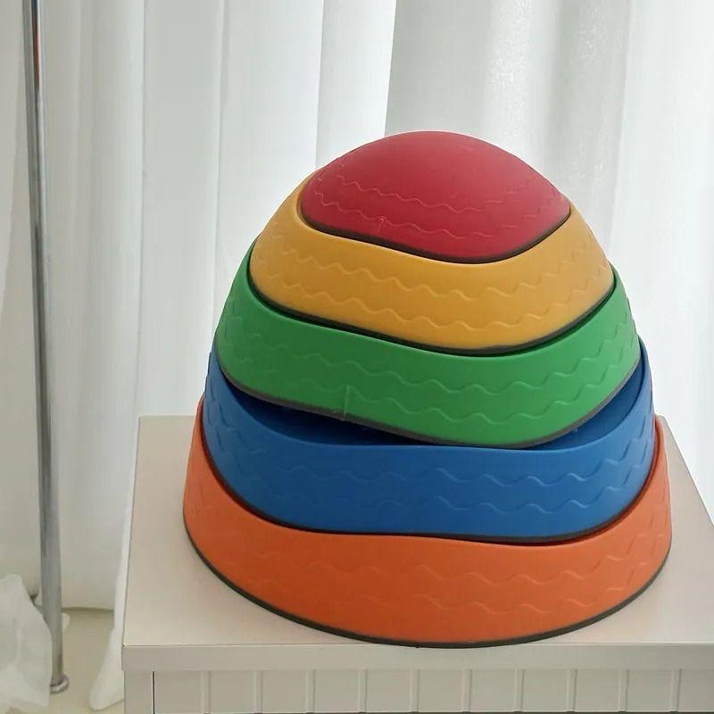 韓國Bellebaby 彩虹過河石🌈