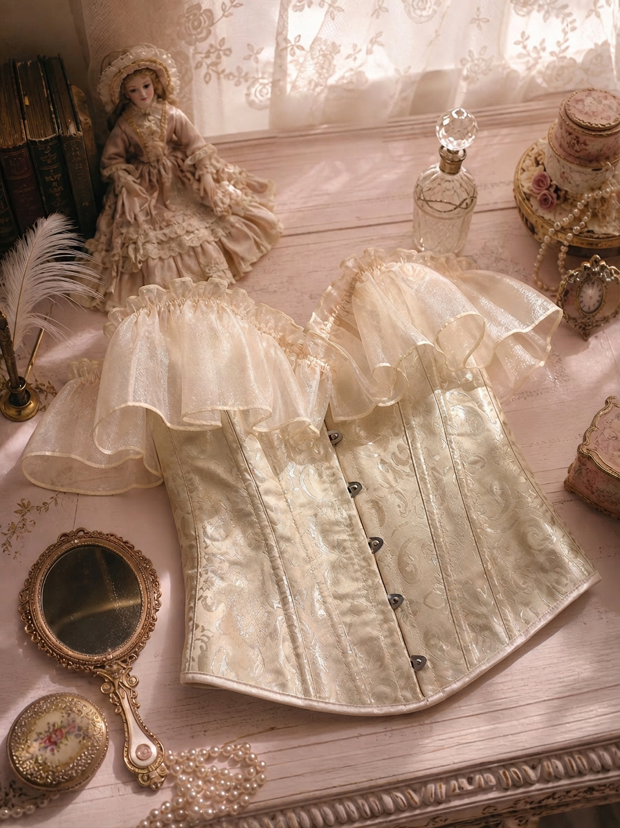 Victorian Corset維多利亞夢境柯根紗束胸
