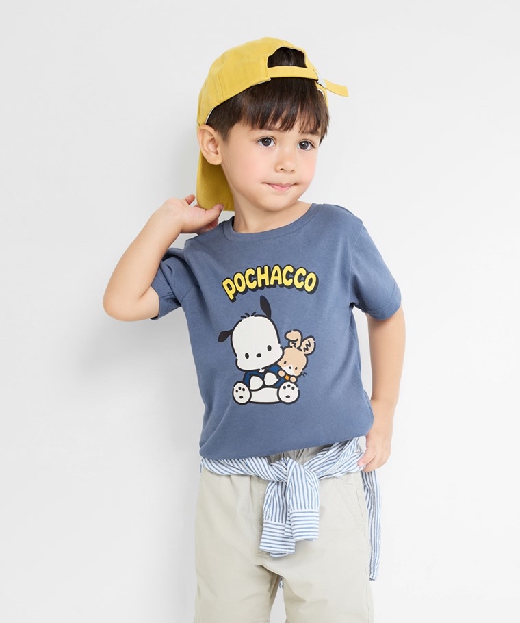 💚預訂 台灣直送💚PC狗印花親子款純棉短袖T恤