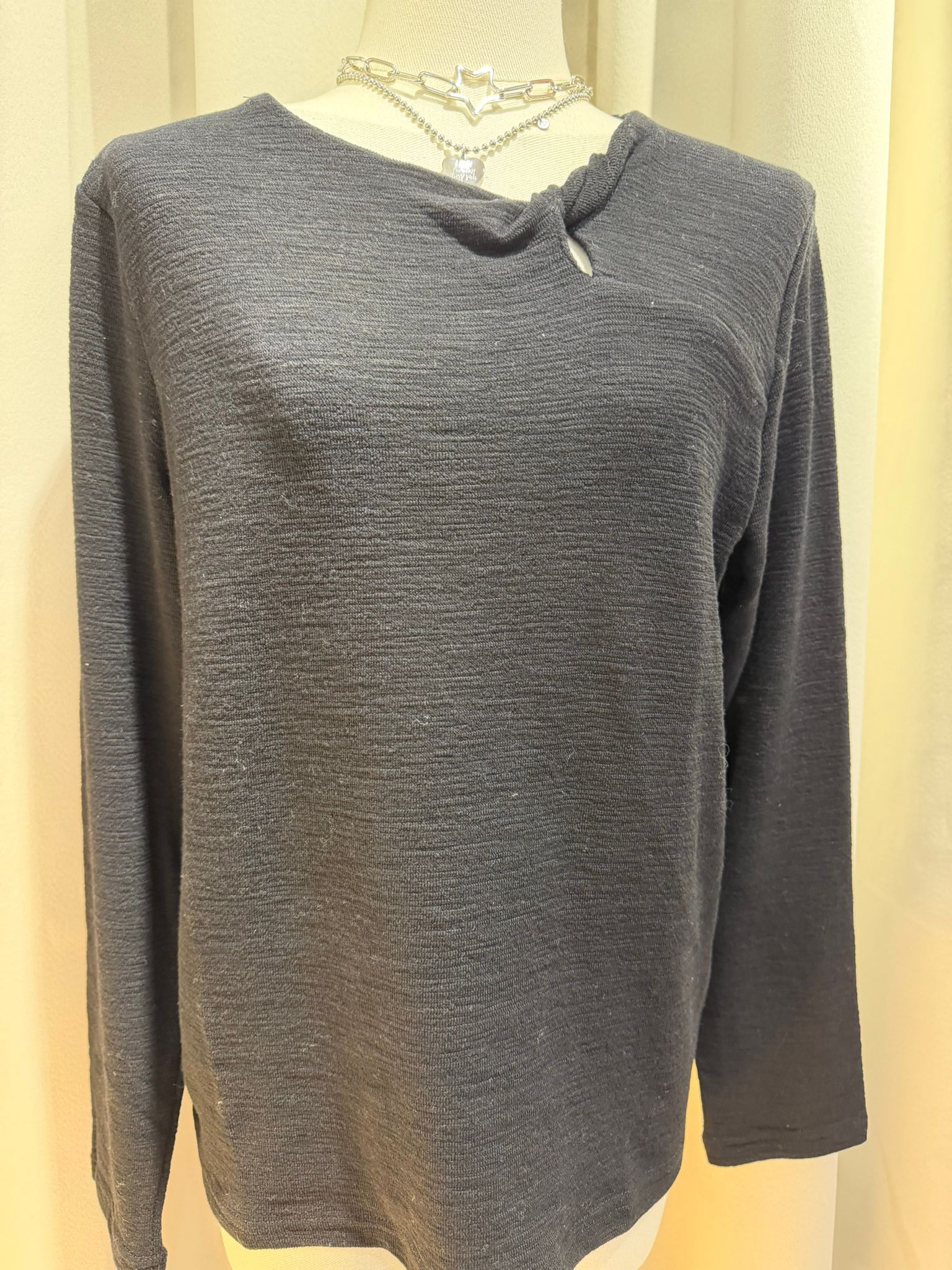 💥大特價💥優雅扭結長袖上衣