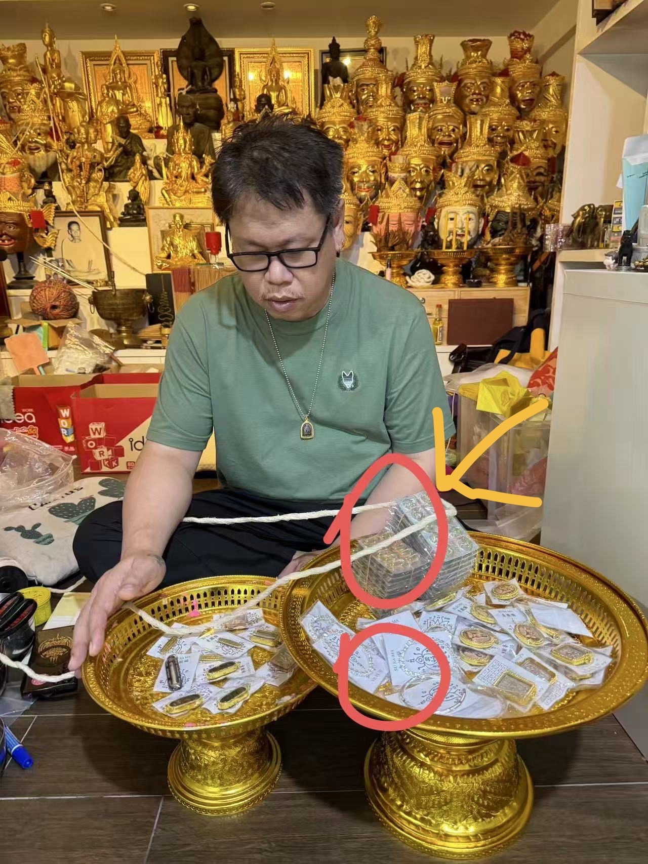 阿贊噴---人緣魅力水晶純銀手鏈