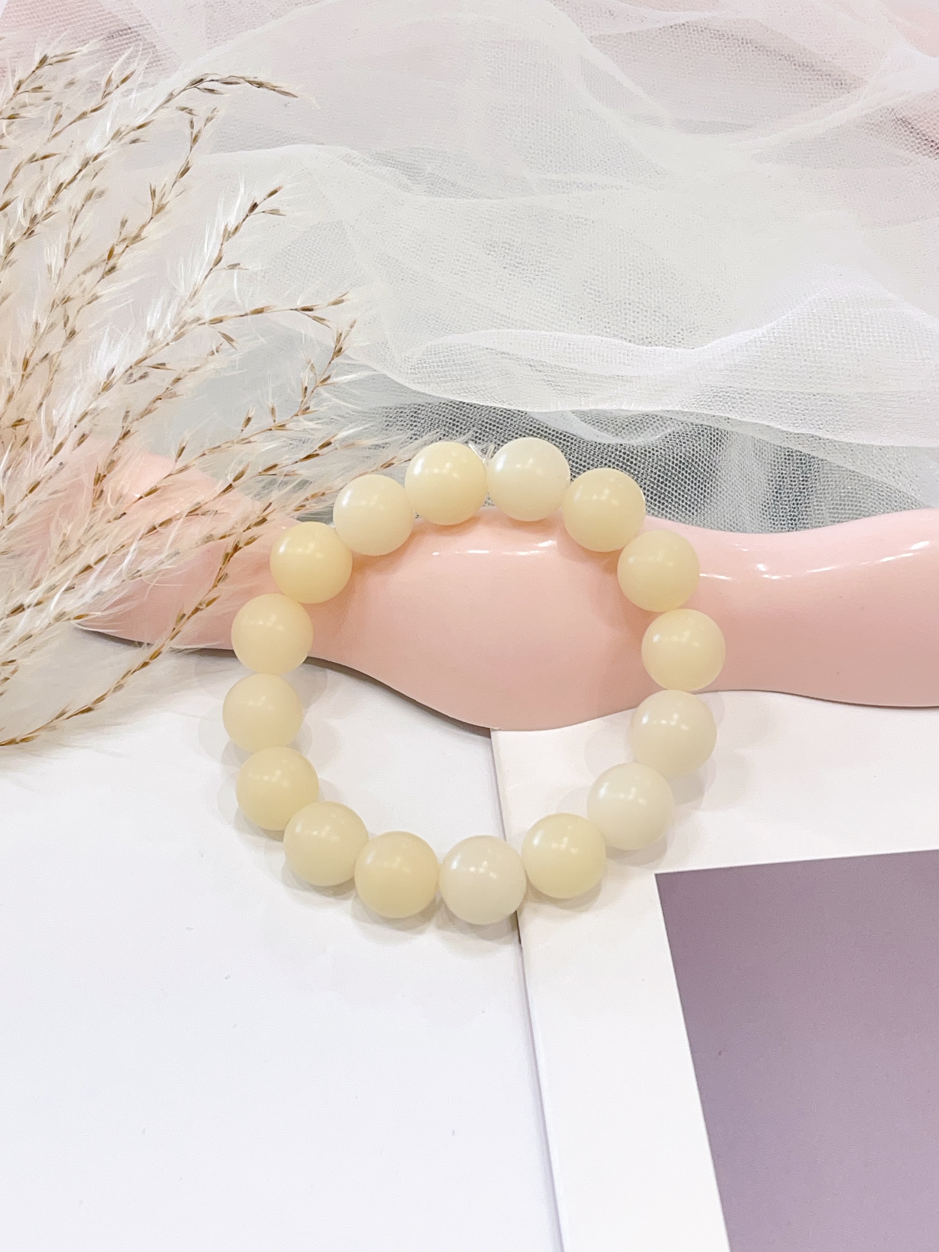 🤍 菩提根手串 Bodhi Root Bracelet | 12mm