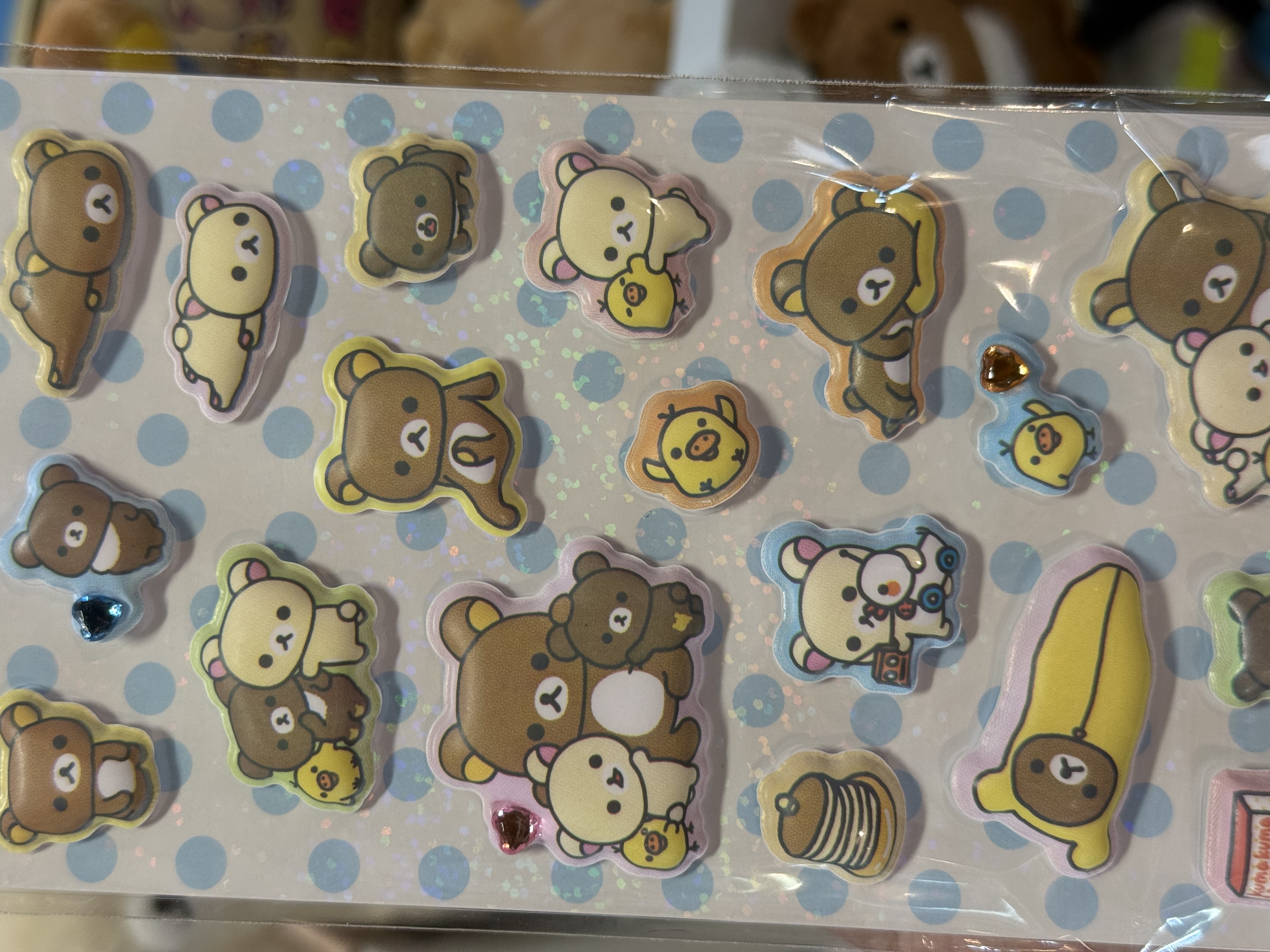 《現貨》全新rilakkuma 立體貼紙