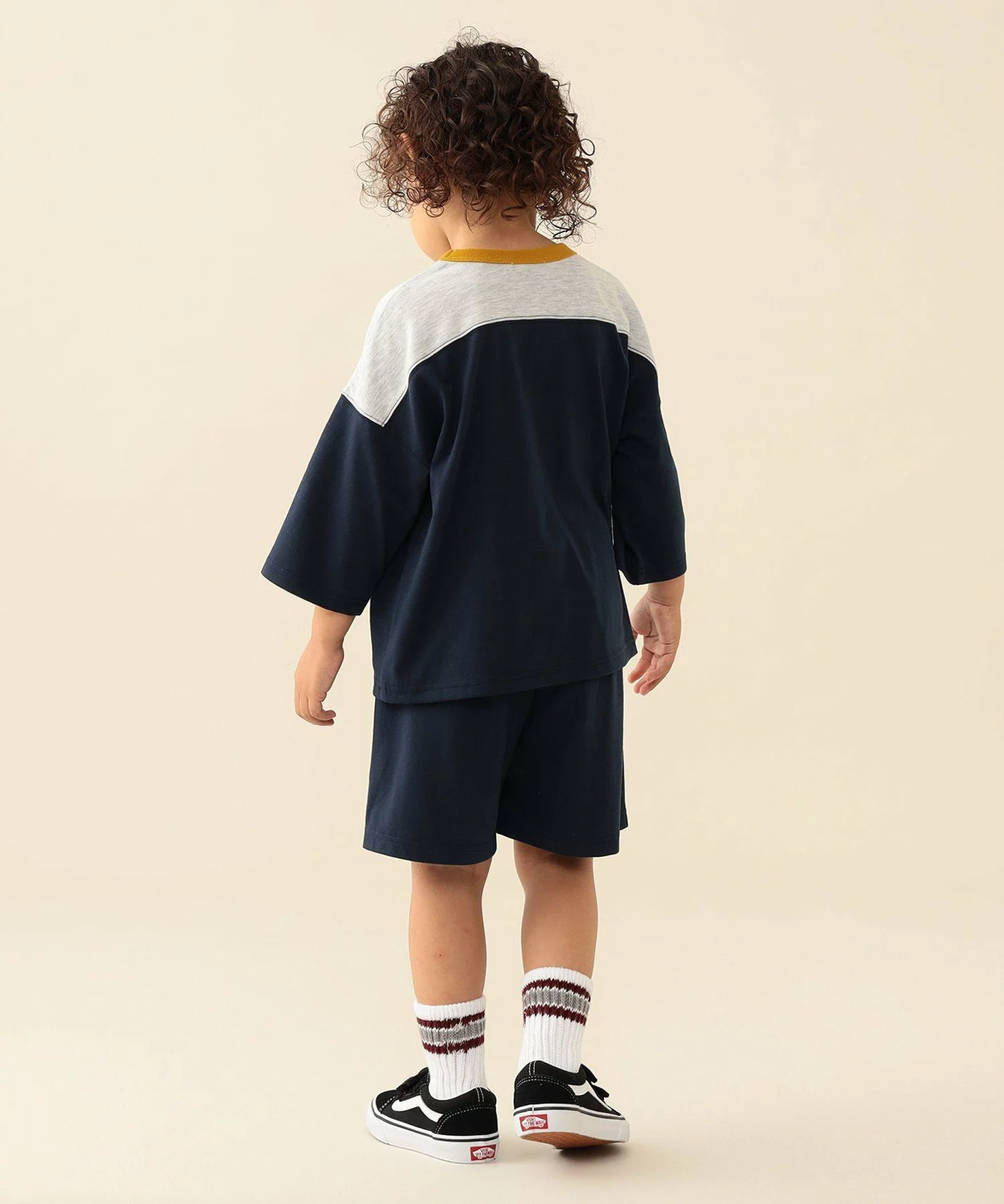 🆕【⭐訂購⭐】日本直送🇯🇵 🌀#BEAMS mini 寬鬆廓形 運動風 編號球衣套裝［3款選］🌀 [ELIA-0129][260928] 