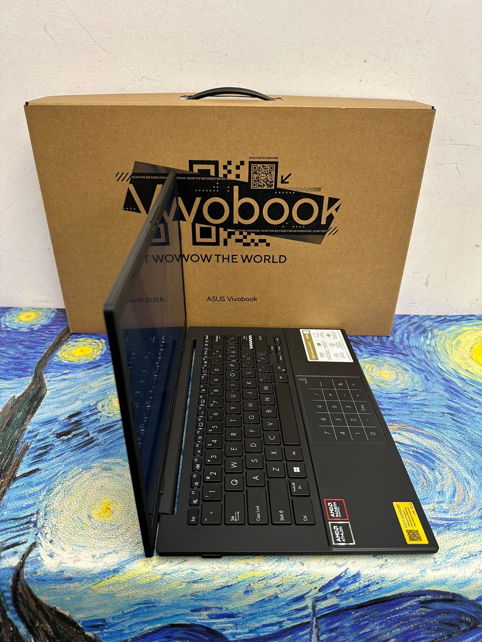 #6152 豐澤收據全新 ASUS VivoBook AMD ATHLON Silver 10 /8GB Ram/512GB SSD/黑色機身 / Laptop / Notebook / 文書 / PC / Movie / Netflix / 長保養/14吋