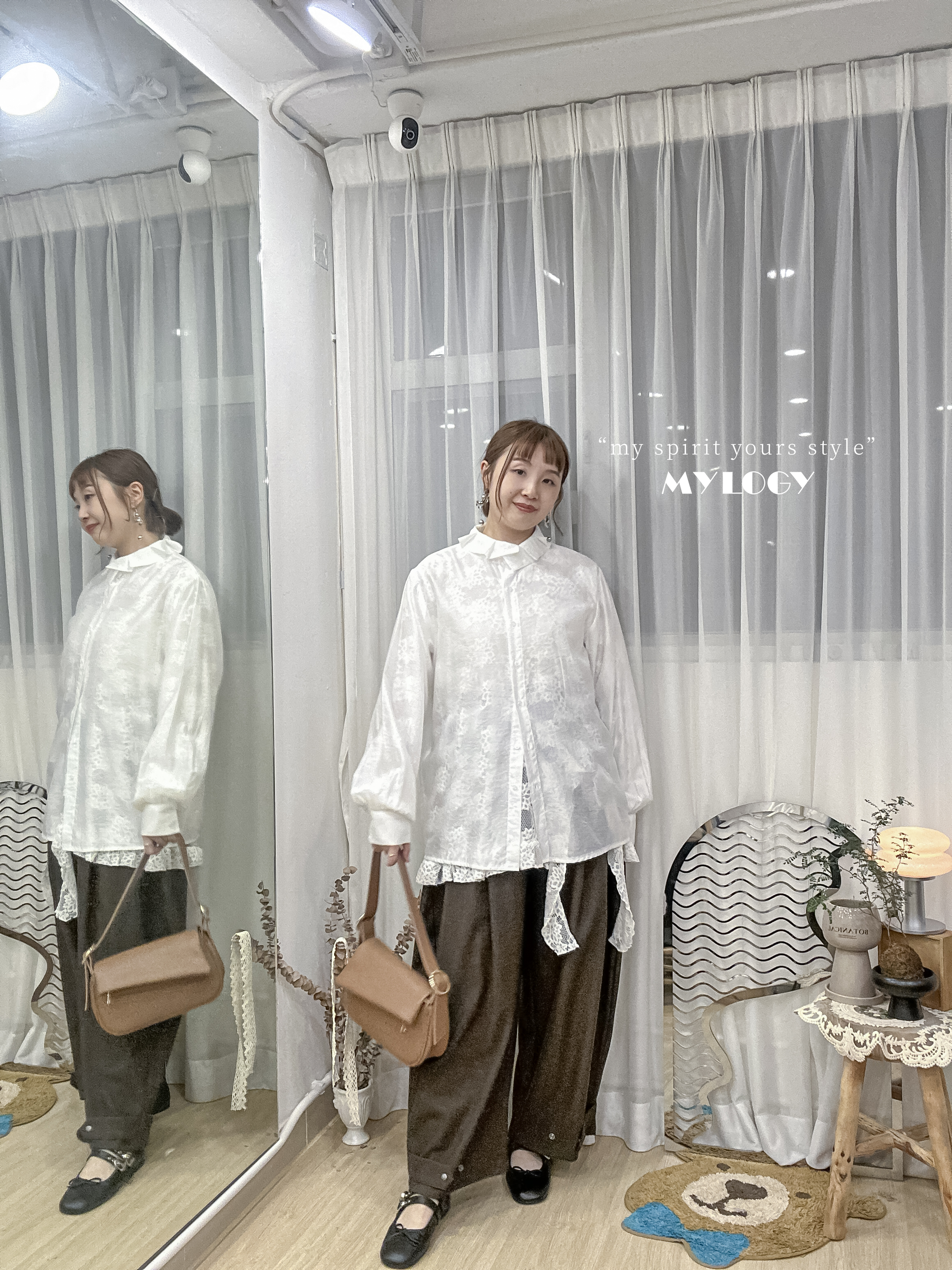 氣質肉肉都很收斂～靚cut！2-ways繭形西褲 CK0009