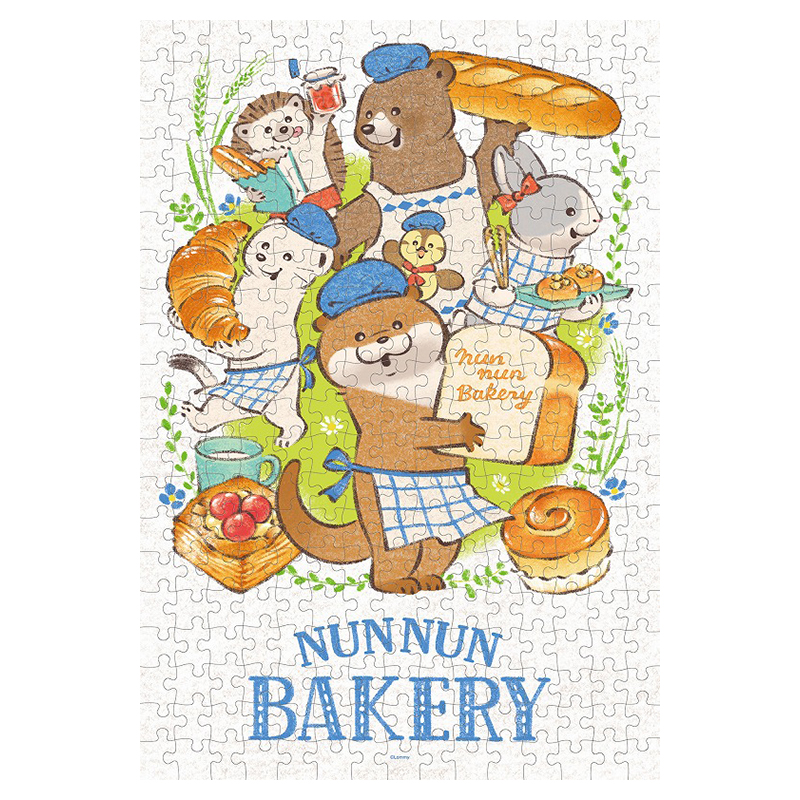 日本預訂📍可愛謊言的水獺麵包店造型系列 - 砌圖 300塊 20/3日本開售