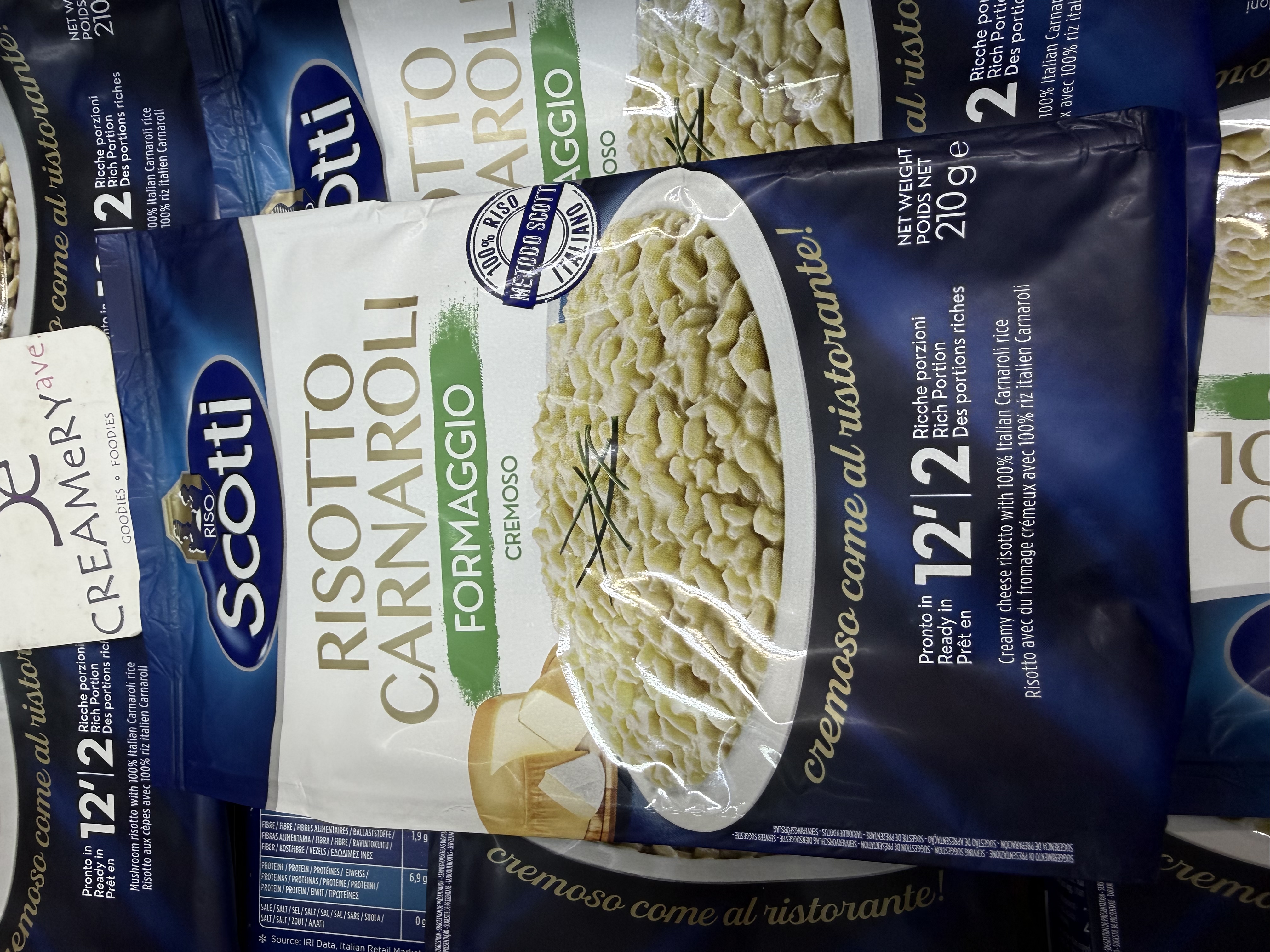  史葛牌巴馬臣芝士意大利風味飯 Italy Scotti Riscotto Parmigiano 210g 