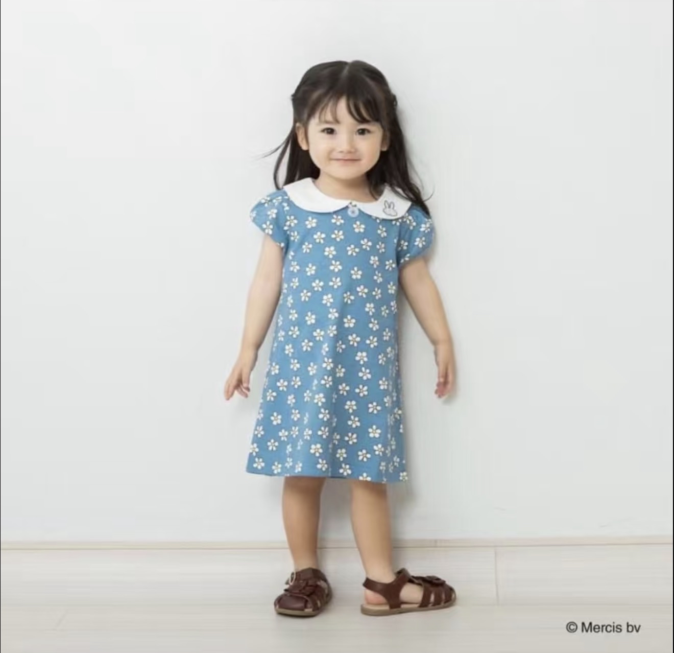 ▫️現貨▫️Miffy花花藍色連身裙