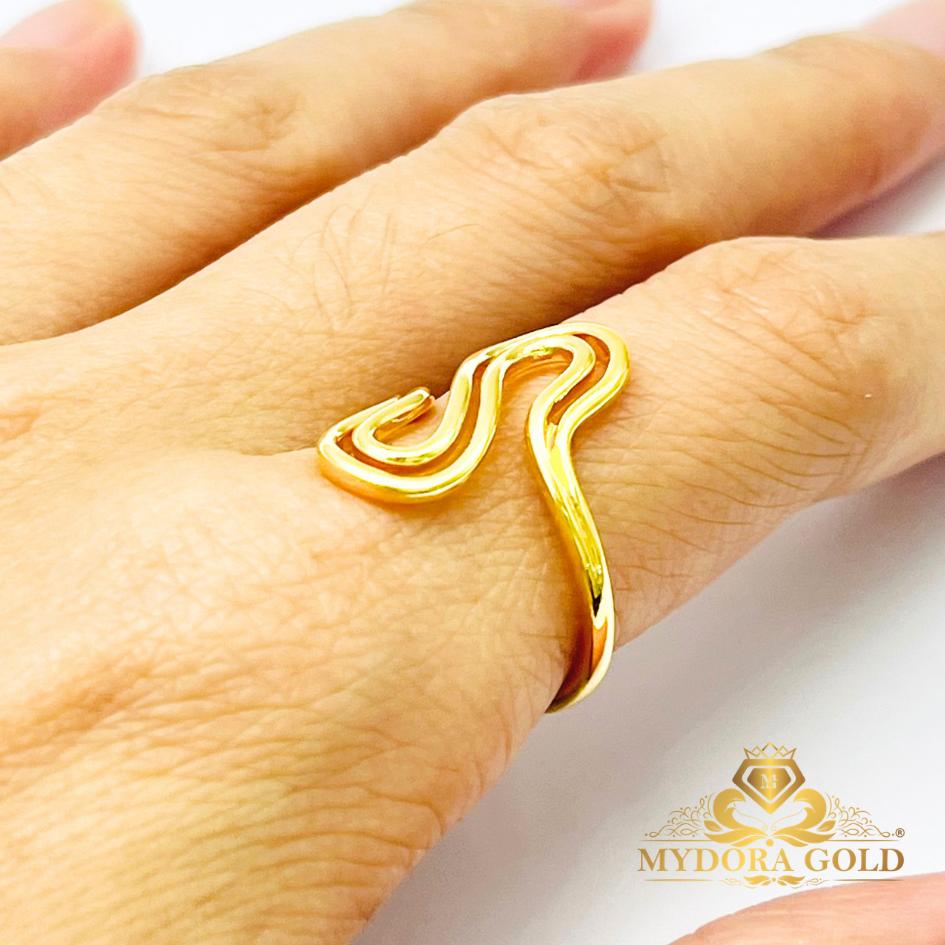 MYDORA Cincin Double S Curve (5G) l EMAS 916/22K