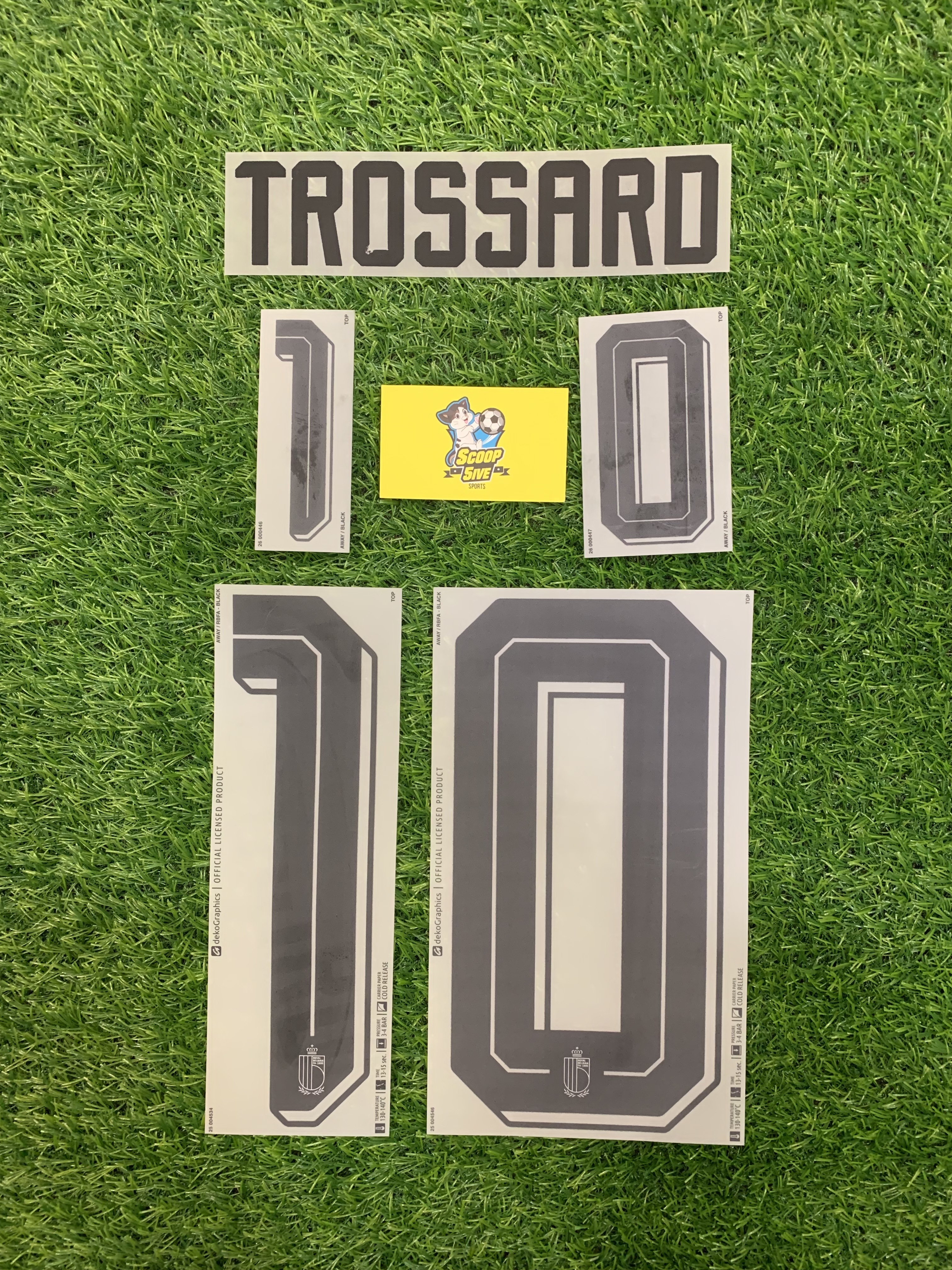 2026世界盃 比利時 作客 印字 10 Trossard