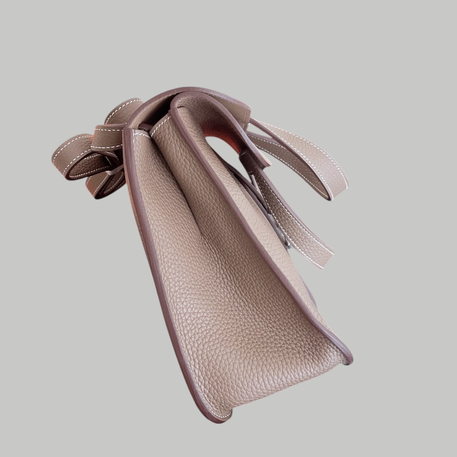 Hermes Halzan 31 大象灰銀扣