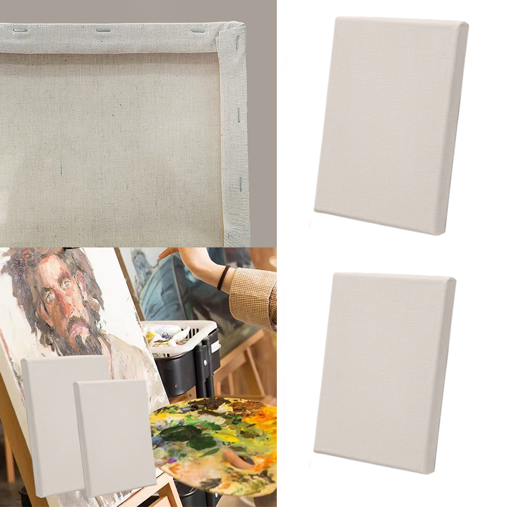 DIY油畫布 純棉油畫布 油畫板 油劃框 繪畫板 20*30cm ［平行進口］ HK2745