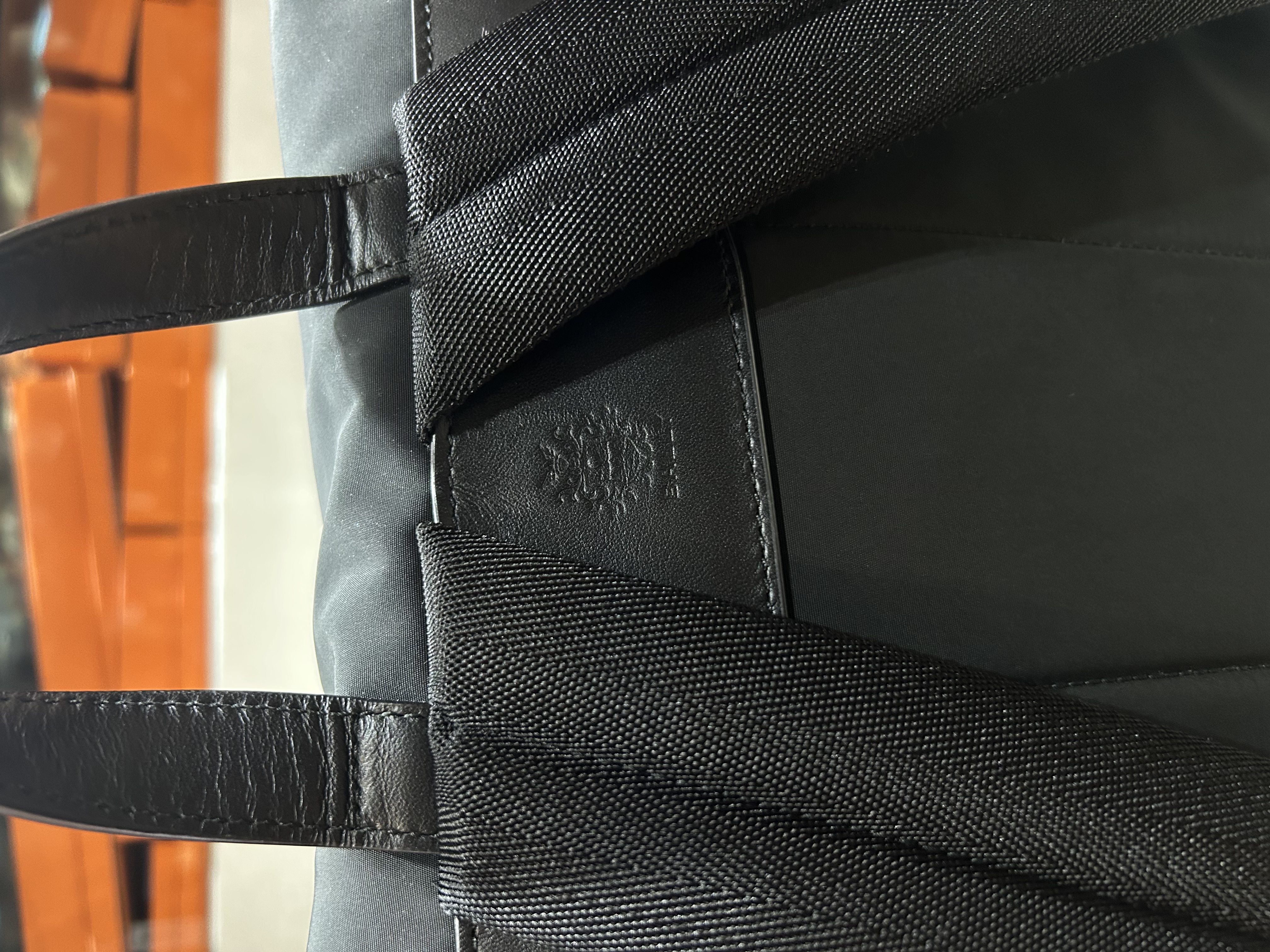 BALLY B-Light backpack Black Nylon 100%Authentic, 95%New