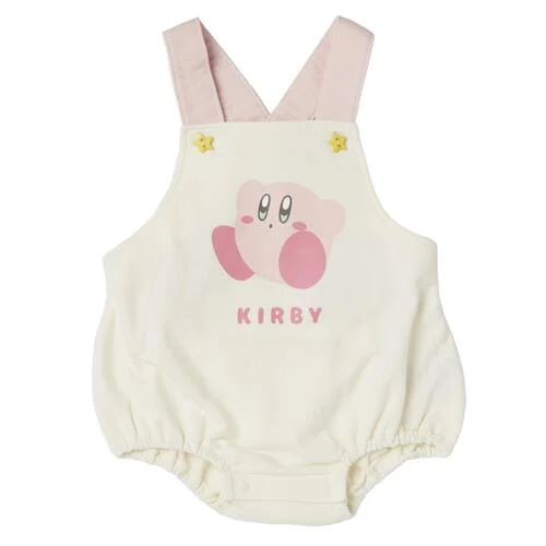 🇯🇵預訂 日本直送🇯🇵星之卡比印花毛圈吊帶包屁褲