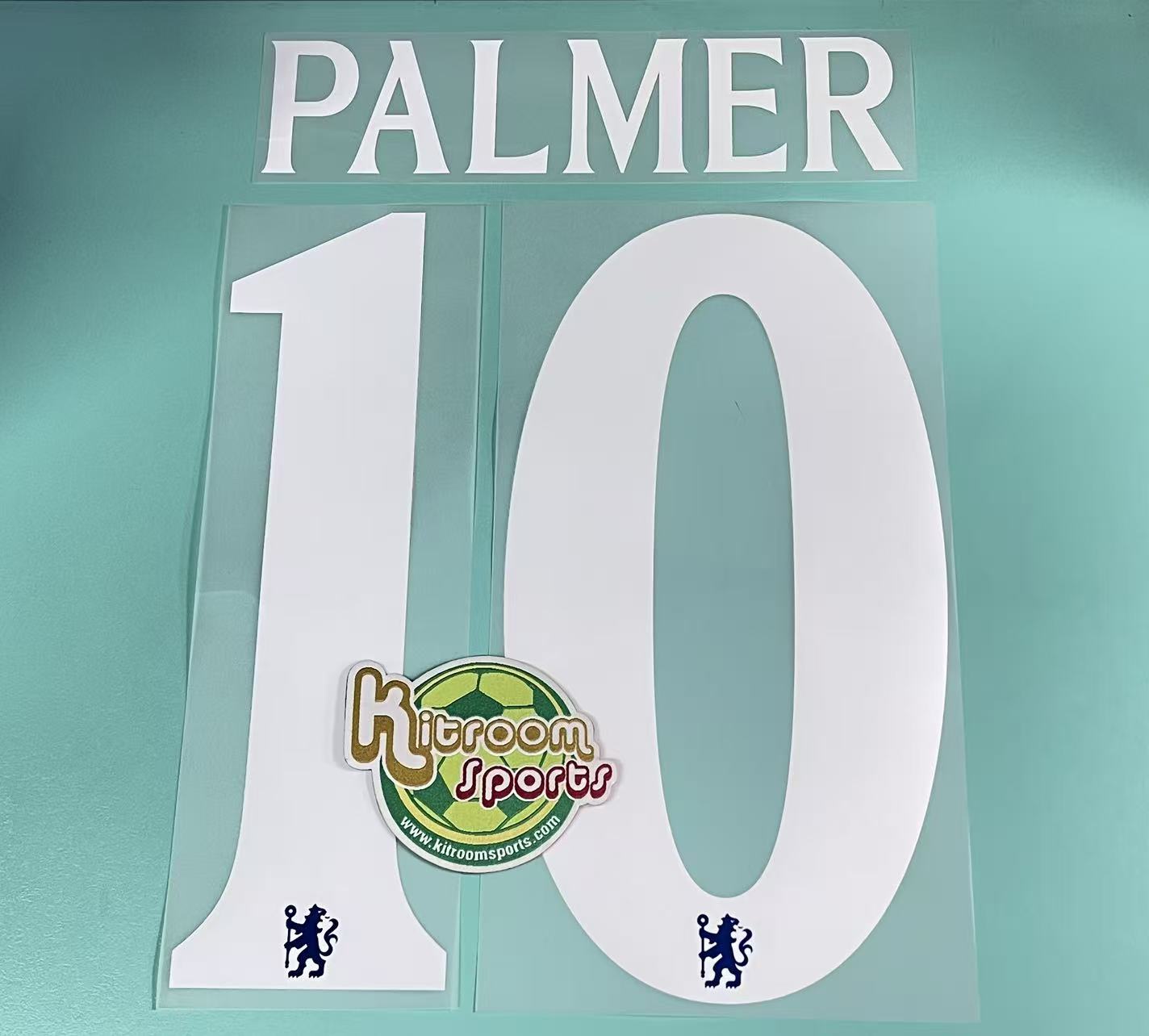 2025-26 Chelsea Home UCL Nameset #10 PALMER