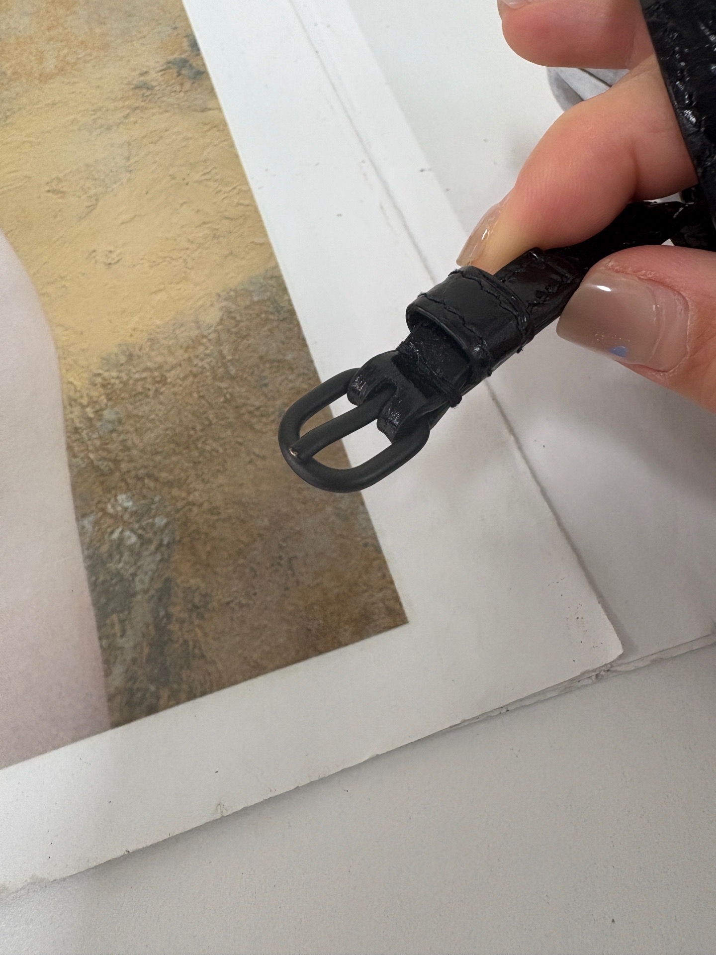 【預訂貨品】巴黎世家鰐魚紋mini沙漏包