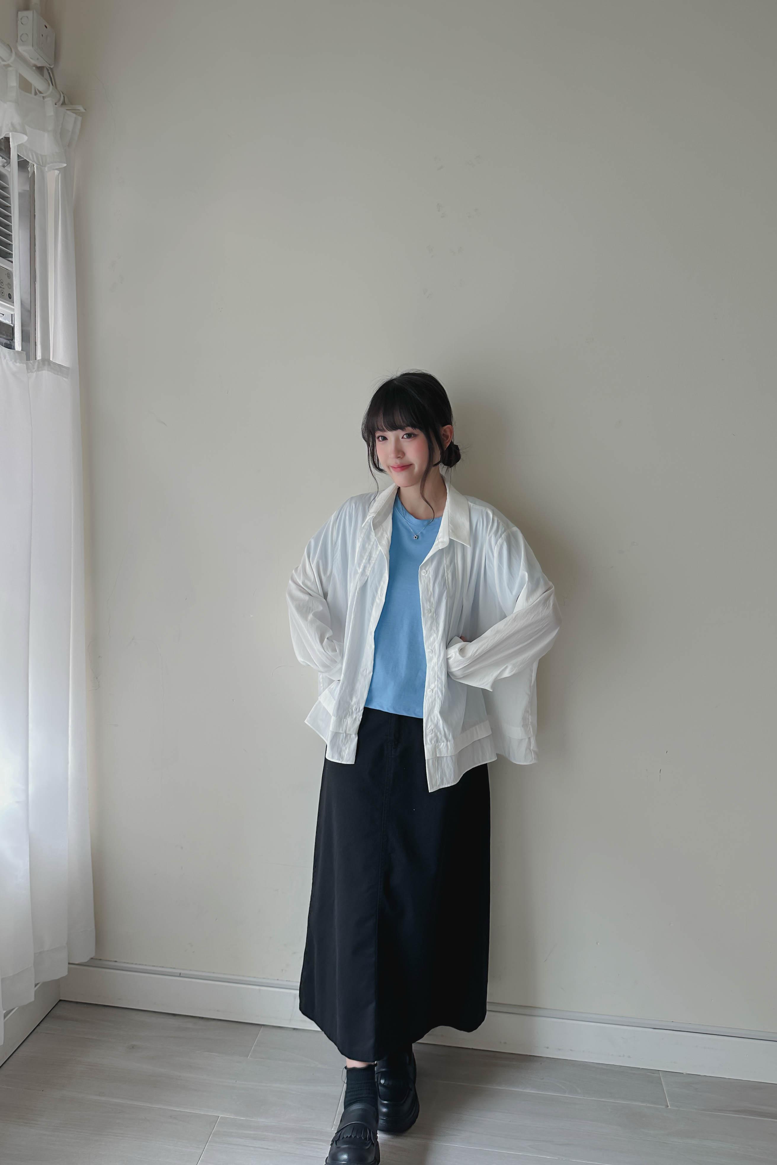 Daily U-neck Cotton Tee (四色入)