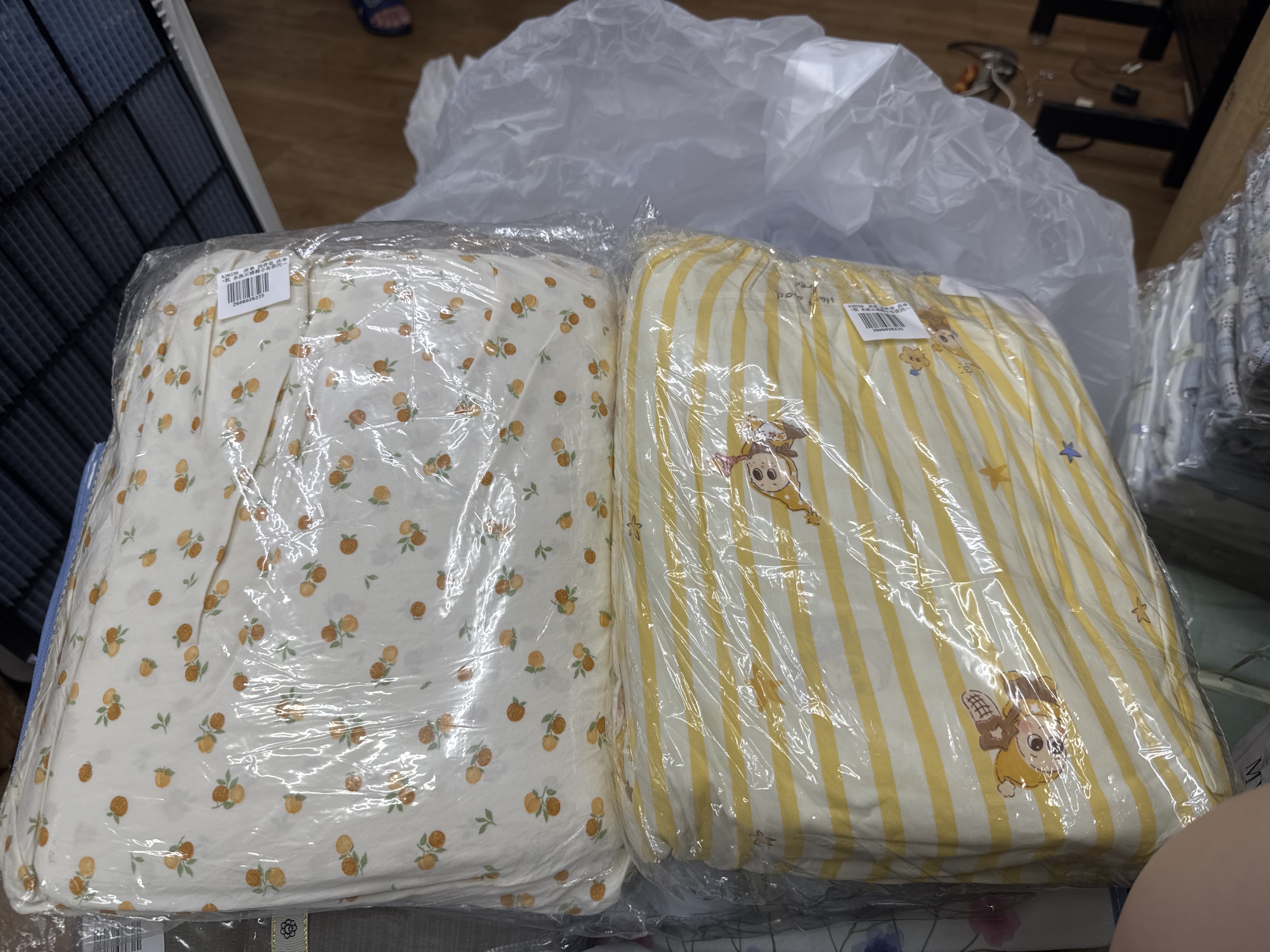 k26239  床单 四件套 床单+枕 水洗云感棉小布袋四件套