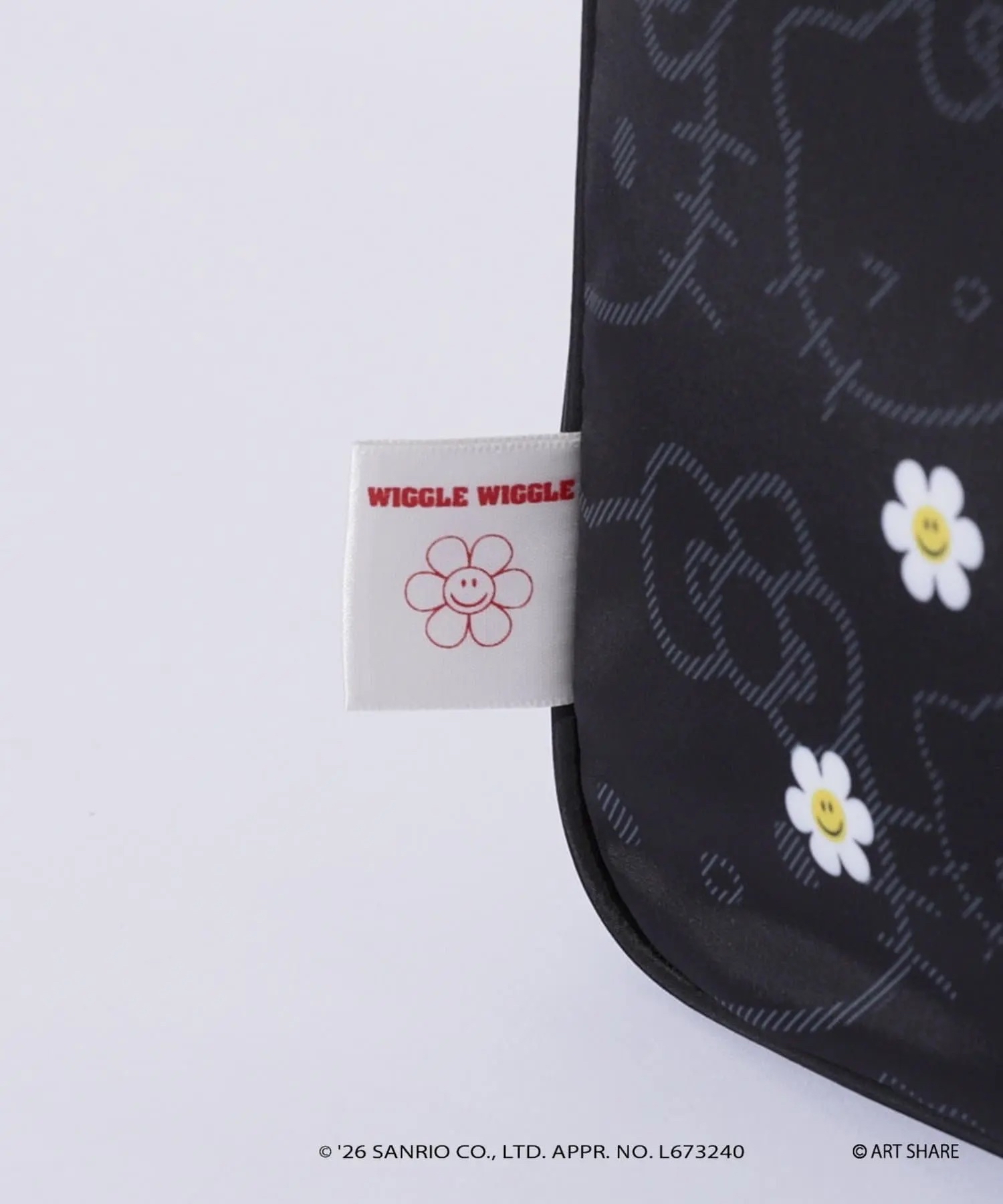 日本預訂📍日本Sanrio x Wiggle Wiggle系列 - Kitty蝴蝶結圖案拉鏈袋 不包郵 2026年11月下旬出貨