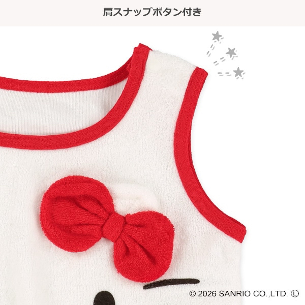 🇯🇵預訂 日本直送🇯🇵Hello Kitty毛巾料背心燈籠褲套裝