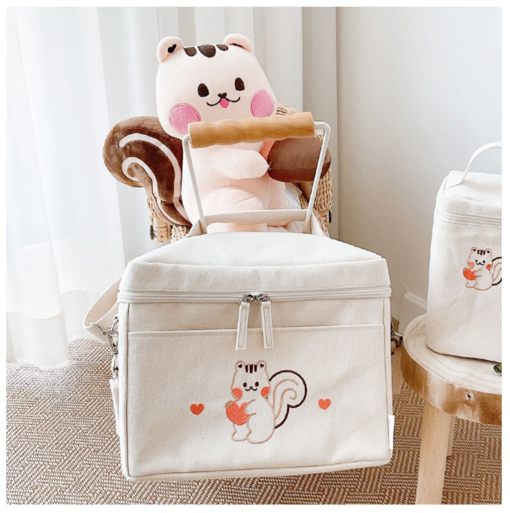 Large Storage Bag (Line Bear / Line Bunny / Line Squirrel)