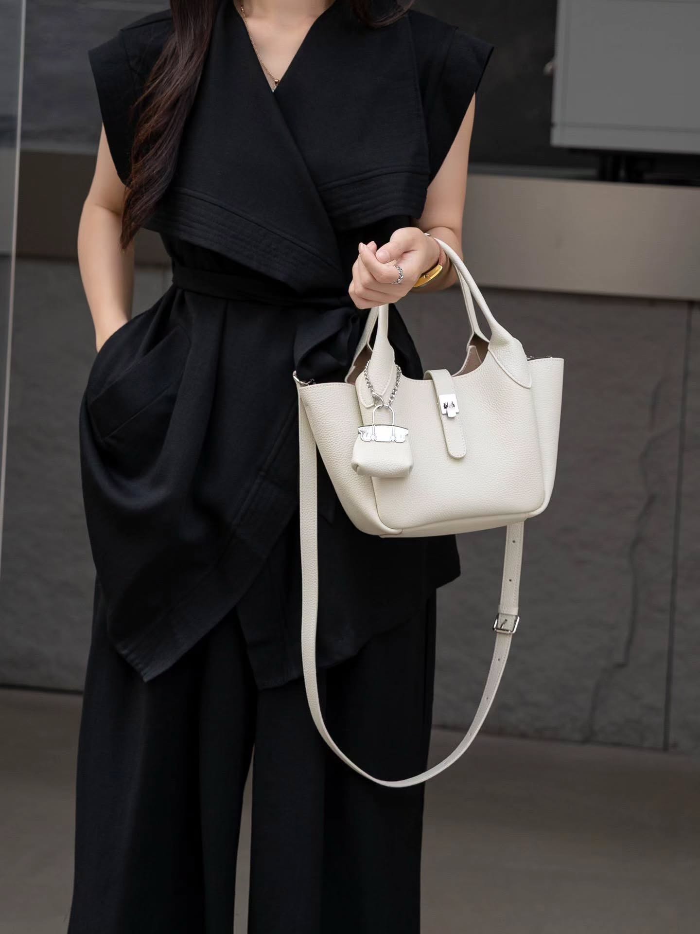 1816# 菜篮子包TOGO头层牛皮🇨🇳