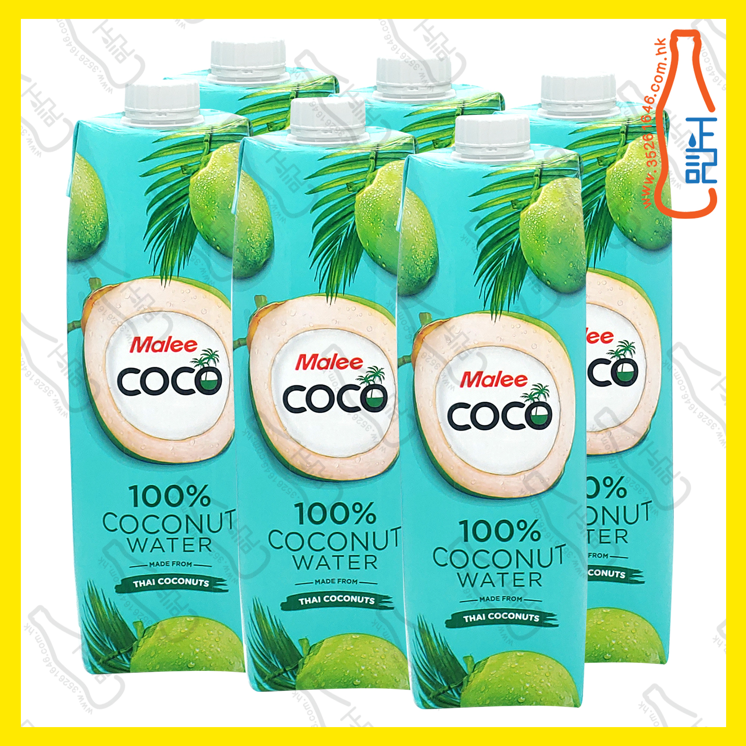 ==Malee Coco 100% 椰子水 1000ml x【6包】 /份