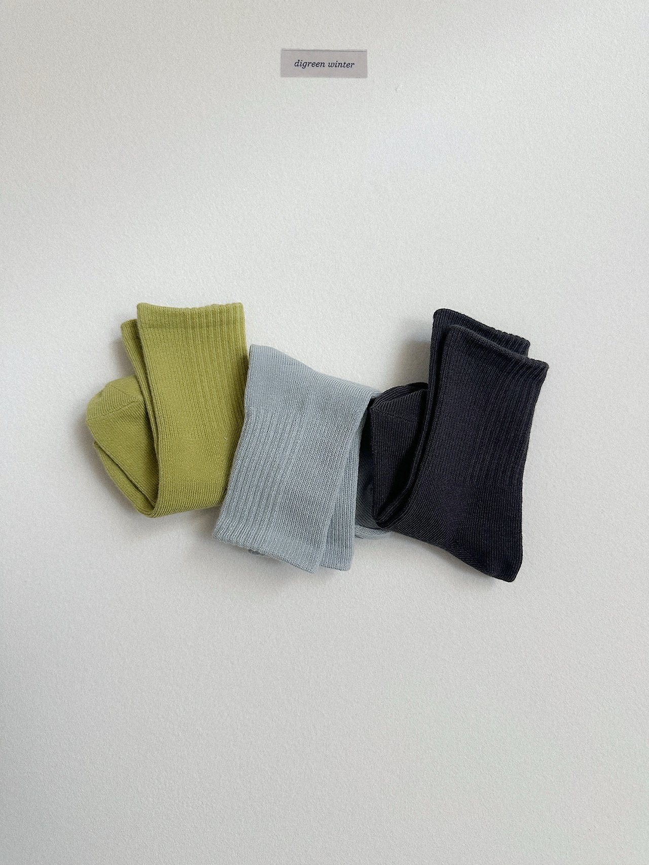 Digreen | Dual Rib Socks set
